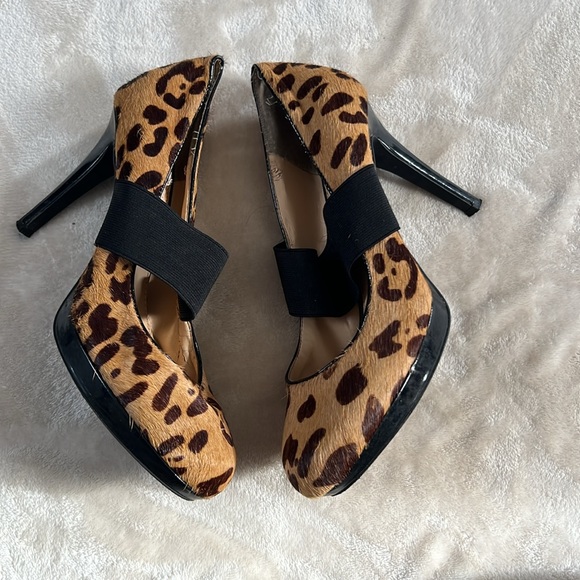 Gianni bini heels in cheetah print size 9 - Picture 4 of 4